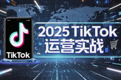 2025TikTok电商运营,掌握TikTok店铺运营核心技巧,实现低成本高转化-零点工坊