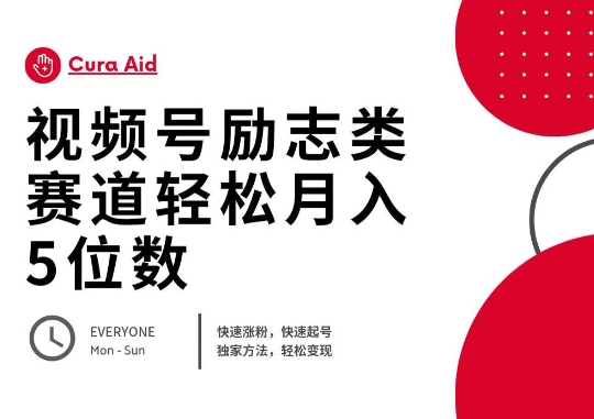 视频号励志类赛道快速涨粉500+,快速起号,轻松变现月入过W-零点工坊