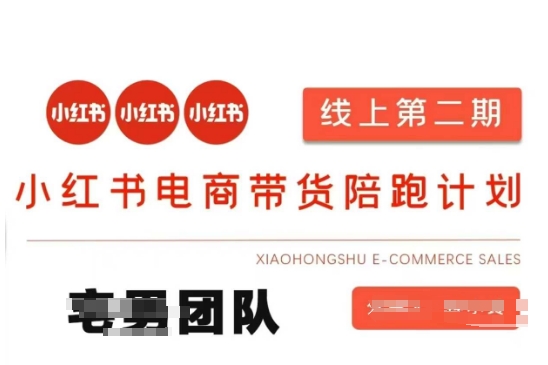 小红书电商带货课2期，月利润20个的小红书电商的有货源，无货源，虚拟产品，付费投流等整套玩法-零点工坊